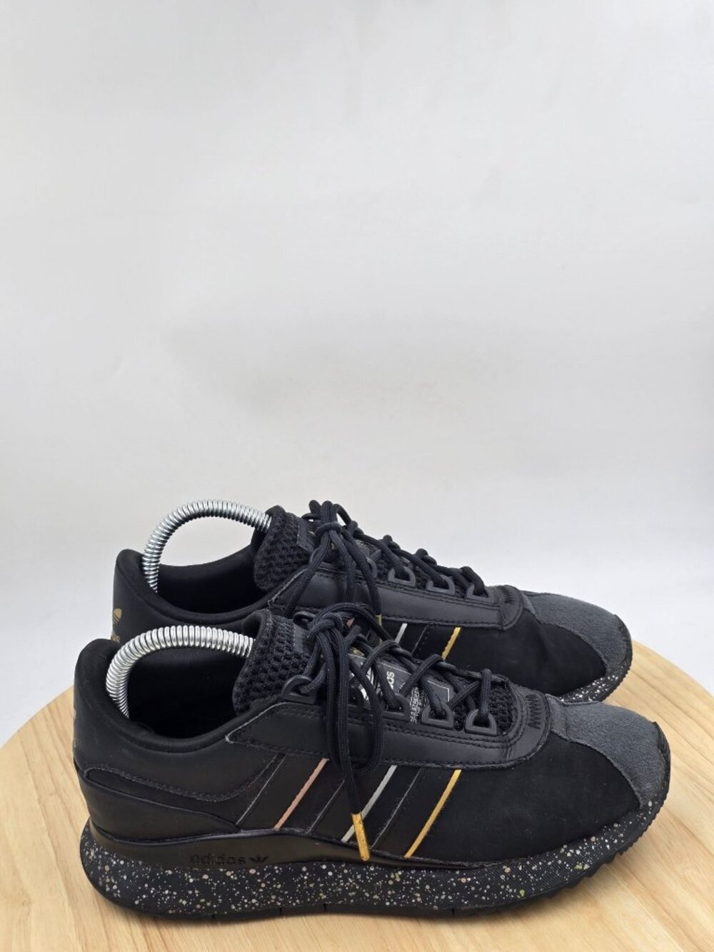 Adidas Sl Andridge Womens Sneakers Shoes FY1143  Casual Black Gold Sz 7